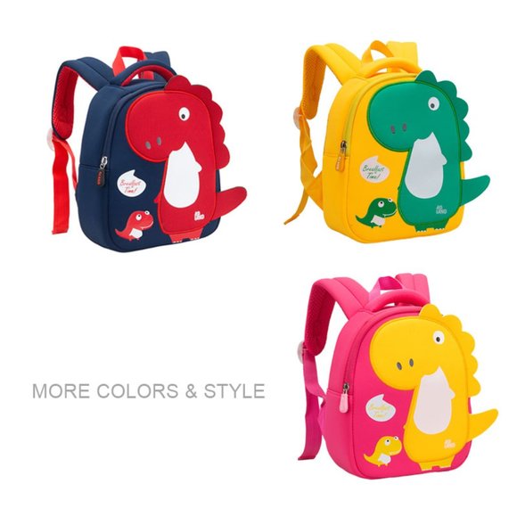 Cartoon Kids Bags Boy Cute Toddler School Backpack - Picture 3 of 7